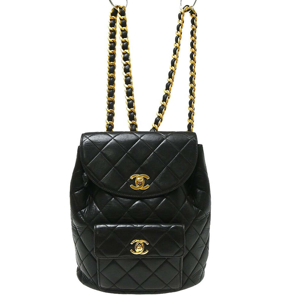 Chanel Vintage Cc Pocket Backpack #327358C35B